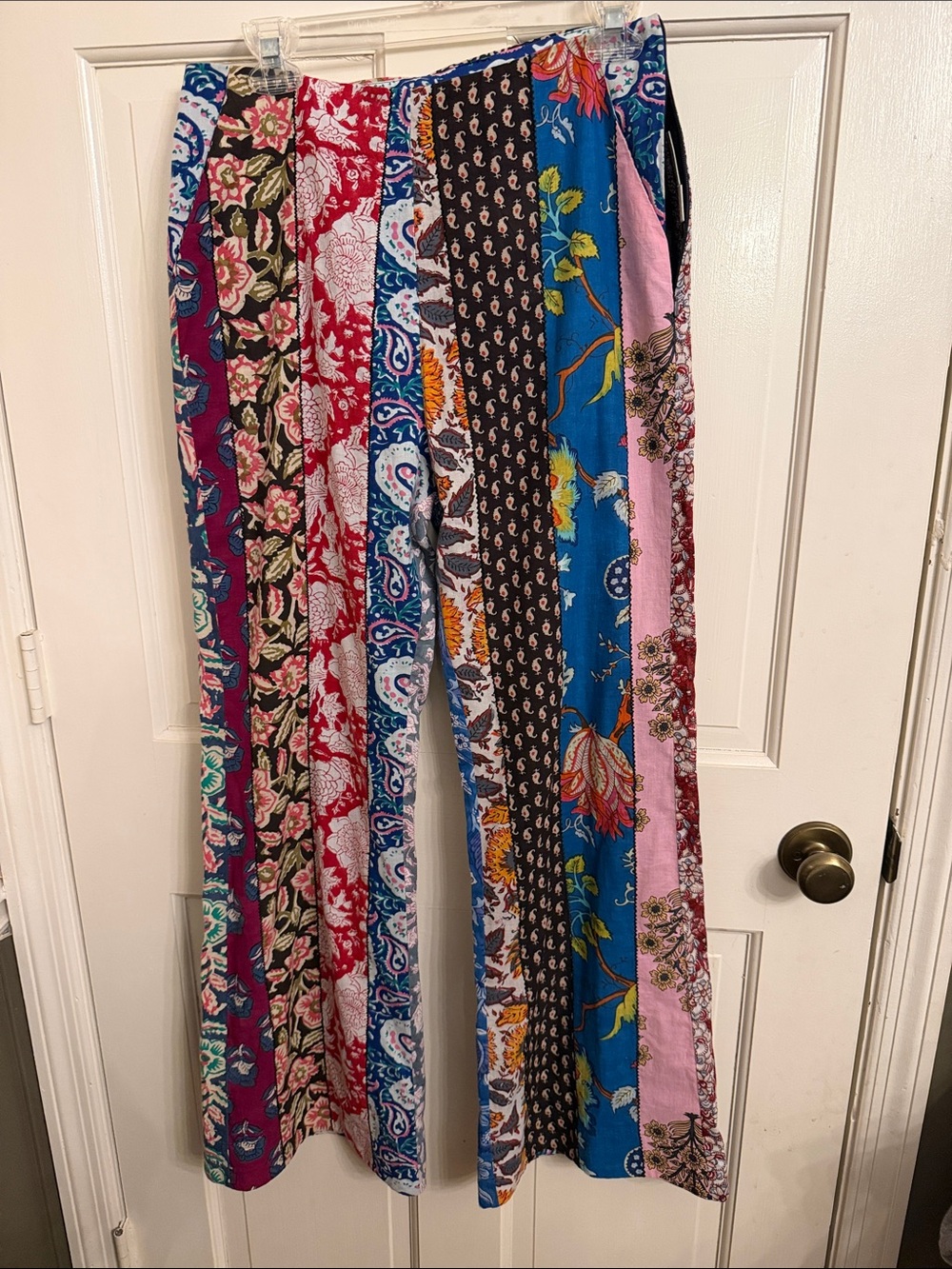 Alix of Bohemia Patchwork Multicolor Floral Panels size Small